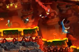 Скриншот из игры «Rayman Origins»