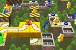 Скриншот из игры «Mario and Donkey Kong: Minis on the Move»