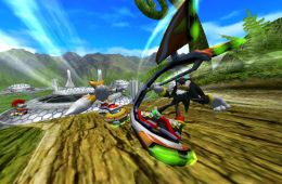 Скриншот из игры «Sonic Riders: Zero Gravity»