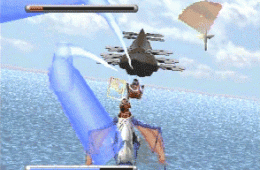 Скриншот из игры «Panzer Dragoon»