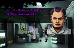 Скриншот из игры «Technobabylon»