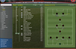 Скриншот из игры «Football Manager 2007»