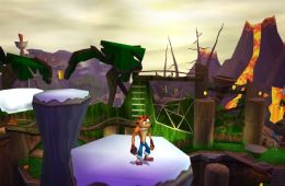 Скриншот из игры «Crash Tag Team Racing»