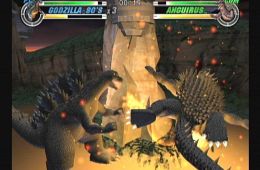 Скриншот из игры «Godzilla: Destroy All Monsters Melee»