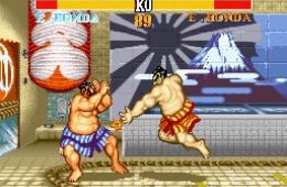Скриншот из игры «Street Fighter II Turbo»