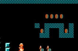 Скриншот из игры «Super Mario Bros.»
