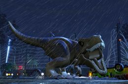 Скриншот из игры «LEGO Jurassic World»