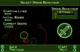 Скриншот из игры «Geometry Wars: Galaxies»