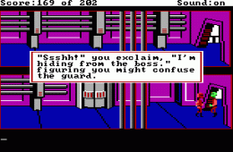 Скриншот из игры «Space Quest: The Sarien Encounter»