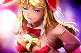 Скриншот из игры «HuniePop»