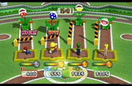 Скриншот из игры «Mario Super Sluggers»