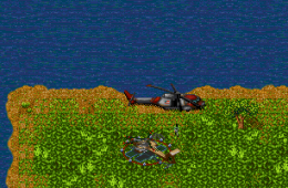 Скриншот из игры «Jungle Strike: The Sequel to Desert Strike»