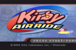 Скриншот из игры «Kirby Air Ride»