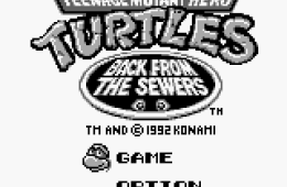 Скриншот из игры «Teenage Mutant Ninja Turtles II: Back from the Sewers»