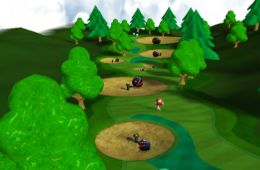 Скриншот из игры «Mario Golf: Toadstool Tour»