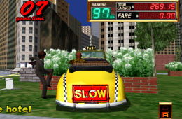 Скриншот из игры «Crazy Taxi 2»