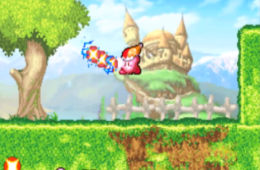 Скриншот из игры «Kirby: Squeak Squad»