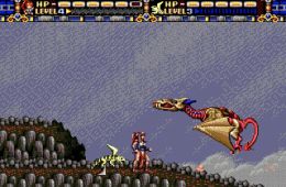 Скриншот из игры «Alisia Dragoon»