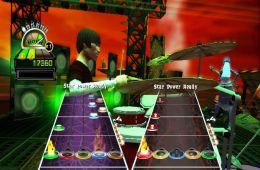 Скриншот из игры «Guitar Hero World Tour»