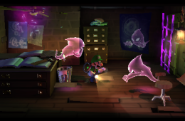 Скриншот из игры «Luigi's Mansion: Dark Moon»