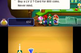 Скриншот из игры «Mario & Luigi: Paper Jam»