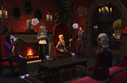 Скриншот из игры «The Sims 4: Vampires»