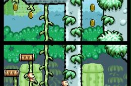 Скриншот из игры «Yoshi's Island DS»