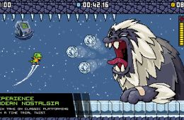 Скриншот из игры «JumpJet Rex»