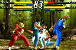 Скриншот из игры «Street Fighter EX3»