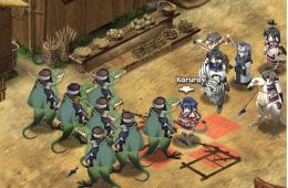 Скриншот из игры «Utawarerumono»