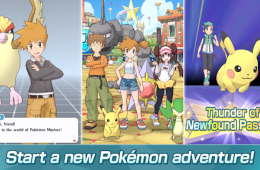 Скриншот из игры «Pokémon Masters»