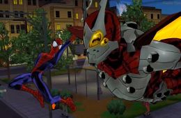 Скриншот из игры «Ultimate Spider-Man»