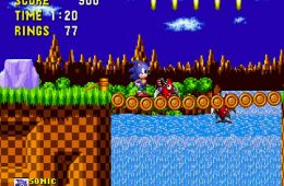 Скриншот из игры «Sonic the Hedgehog»