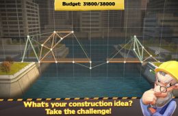 Скриншот из игры «Bridge Constructor»