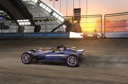 Скриншот из игры «TrackMania United»