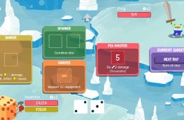 Скриншот из игры «Dicey Dungeons»