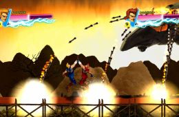 Скриншот из игры «Double Dragon Neon»