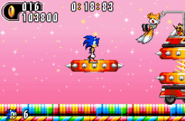 Скриншот из игры «Sonic Advance 2»