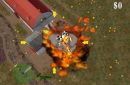 Скриншот из игры «Blast Corps»