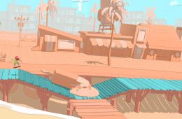 Скриншот из игры «OlliOlli World»