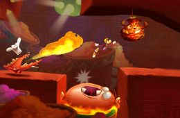 Скриншот из игры «Rayman Fiesta Run»