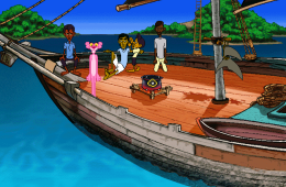 Скриншот из игры «The Pink Panther: Hokus Pokus Pink»