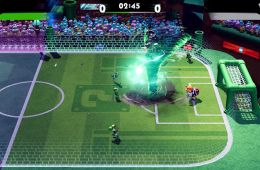 Скриншот из игры «Mario Strikers: Battle League»