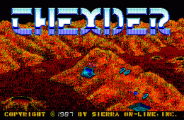 Скриншот из игры «Thexder»