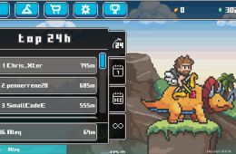 Скриншот из игры «DinoScape»