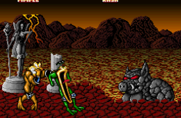 Скриншот из игры «Battletoads In Battlemaniacs»