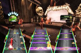 Скриншот из игры «Guitar Hero: Metallica»