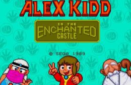 Скриншот из игры «Alex Kidd in the Enchanted Castle»