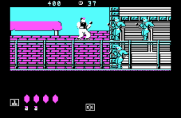 Скриншот из игры «Bad Dudes vs. Dragon Ninja»