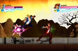 Скриншот из игры «Double Dragon Neon»